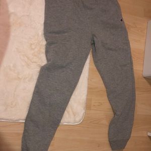 Grey sweatpants